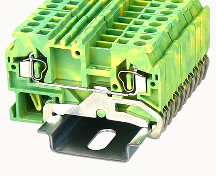 Cầu đấu dây (Terminal) loại WS2.5 - PE ,0.2 - 2.5mm², kết nối kẹp lồng lò xo,chống rung tốt
