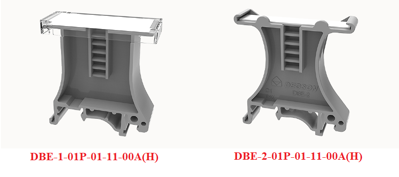 Chặn đánh dấu nhóm đầu cuối, DBE-1,DBE-2  ,Được lắp đặt trên DIN Rail NS 35