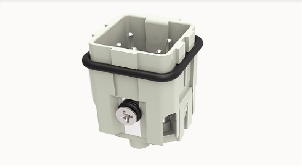 Đầu nối công nghiệp 4 chân + PE,đầu nối dương, Điện áp định mức:400/230V, Dòng điện định mức:10A, Đầu nối vít