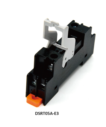 Đế Rơle trung gian loại DSRT05A-E3-00A(H) 16A, 5 chân dẹp nhỏ
