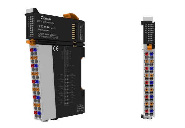 I/O MODULE , MÔ-ĐUN MỞ RỘNG VỚI 4 KÊNH ĐẦU VÀO ANALOG (DF50-M-4AI-UI-6)