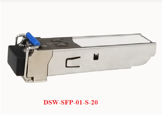Mô-đun quang SFP 10/100Mbs (1310nm), giao diện LC, Khoảng cách tối đa 20 km