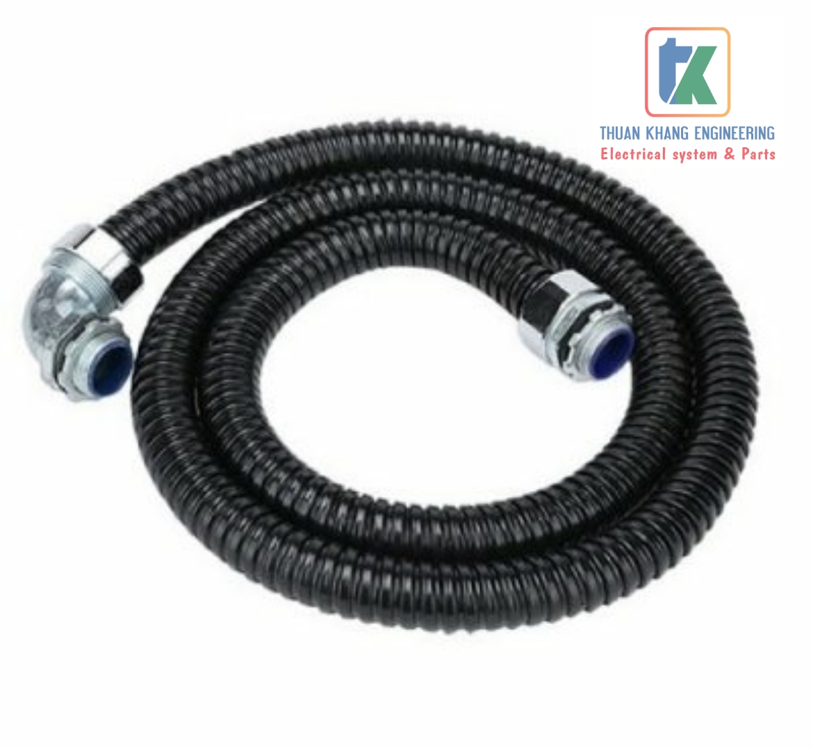 Ống Ruột Gà Lõi Thép Bọc Nhựa PVC 1/2