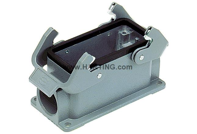 Phụ kiện đế đầu nối dây điện Han 10B,dùng cho các dòng (Series : Han E ...)Tuyến cáp vào M25