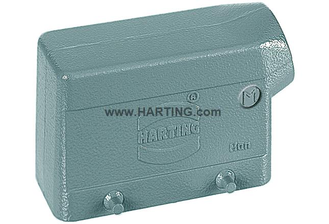 Phụ kiện vỏ đầu nối dây điện Han 16B,dùng cho các dòng (Series : Han E ...)Tuyến cáp vào M25.