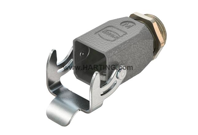Phụ kiện vỏ đầu nối dây điện  Han 3 A,dùng cho đầu nối 3 chân,4 chân dòng (Series Han A, 003-004 )