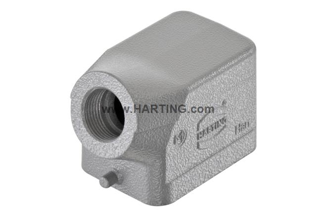 Phụ kiện vỏ đầu nối dây điện Han 6B,dùng cho các dòng (Series : Han E ...)Tuyến cáp vào M25.
