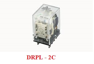 Rơle trung gian loại DRPL-2C-L-D24-02A(H), 2 cực , 8 chân  , 24VDC/10A