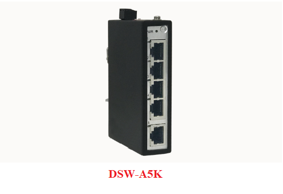 Thiết bị chuyển mạch công nghiệp 5ports (Industrial Ethernet Switch Unmanaged) không được quản lý